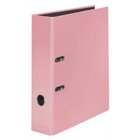 Moderner Falken PURE Pastell Aktenordner im minimalistischen Design, 80mm DIN A4, für Ordnung und Stil im Büro.