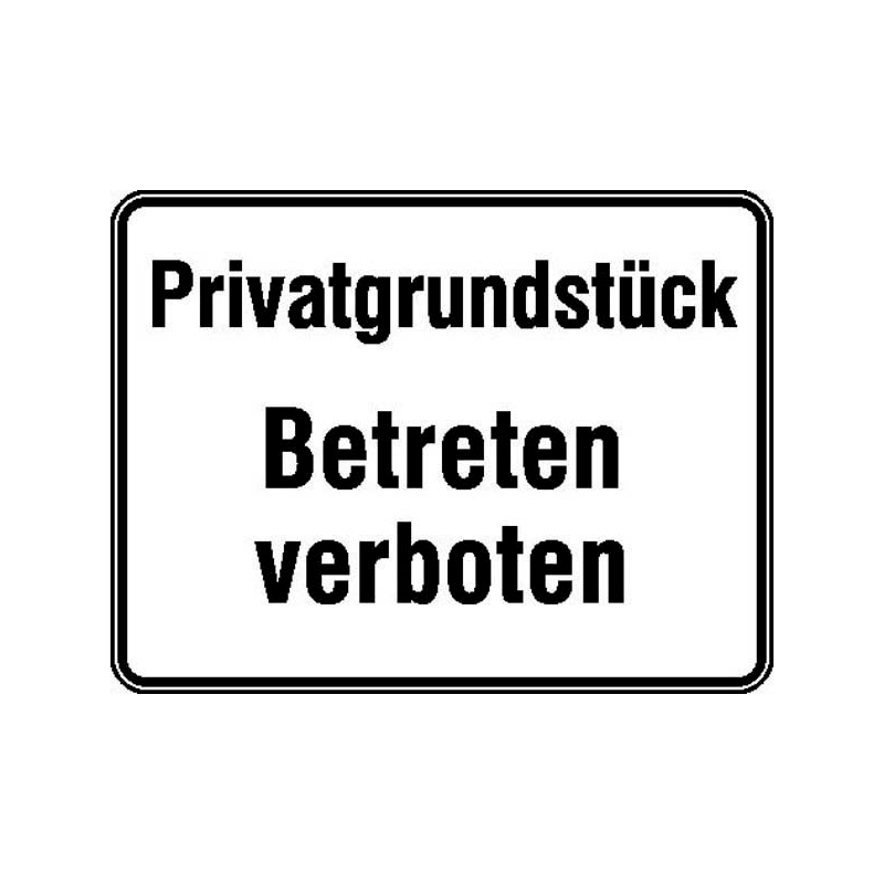 SafetyMarking® Sign "No Parking" 33 x 25 cm