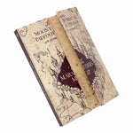Bluesky Harry Potter Notizbuch A5 liniert mit Karte des Rumtreibers, Hardcover, 80 Seiten, sichtbares Cover mit magischem Design