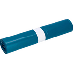 Müllsack 120 Liter – Blau, Extra Stark (70 µm), 15 Stück - Wiepa Bürofachpartner