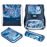 Herlitz Loop Plus Schulranzen-Set 4-teilig – Ergonomischer Schulranzen mit verschiedene -Motive