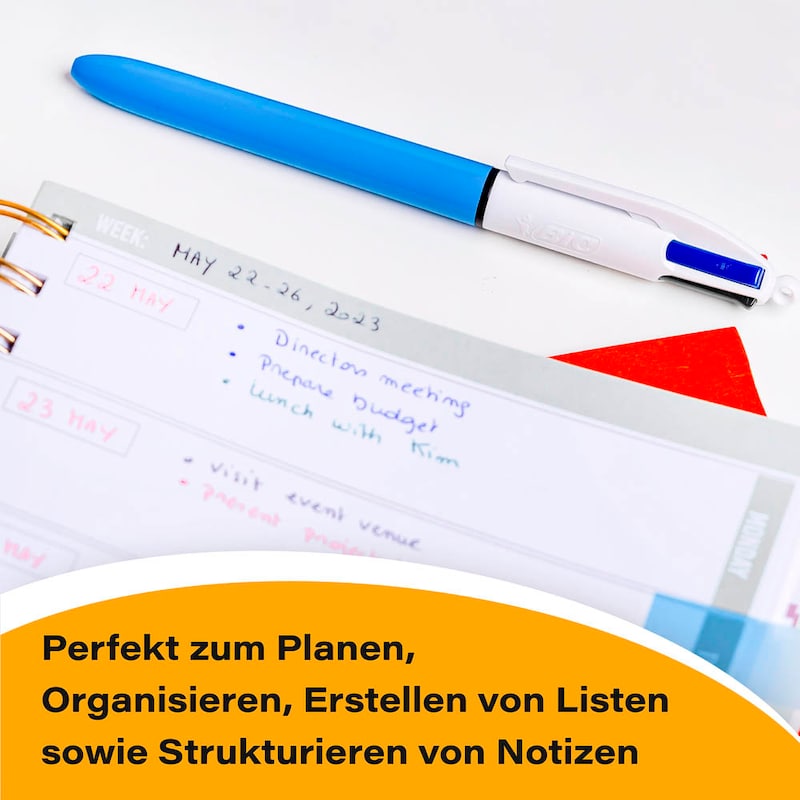 BIC 4-Farben-Kugelschreiber 4 Colours Original - Wiepa Bürofachpartner