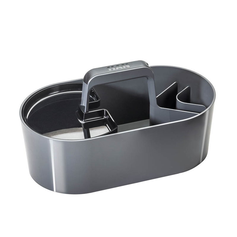 HAN Toolbox LOFT Schreibtisch-Organizer mit 4 Fächern und Tragegriff – verschiedene Farben