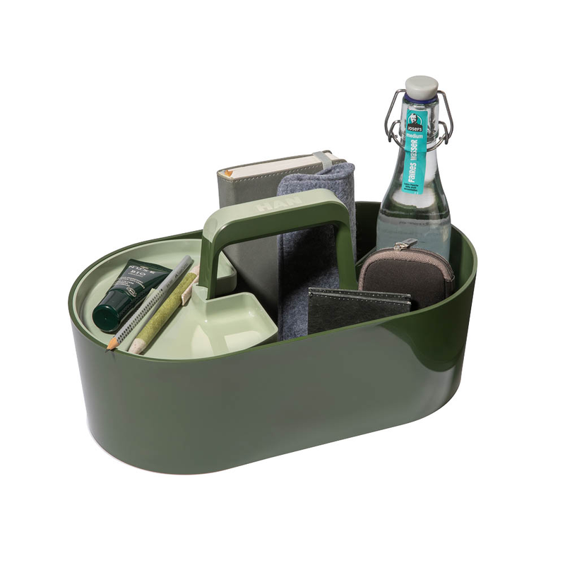 HAN Toolbox LOFT Schreibtisch-Organizer mit 4 Fächern und Tragegriff – verschiedene Farben
