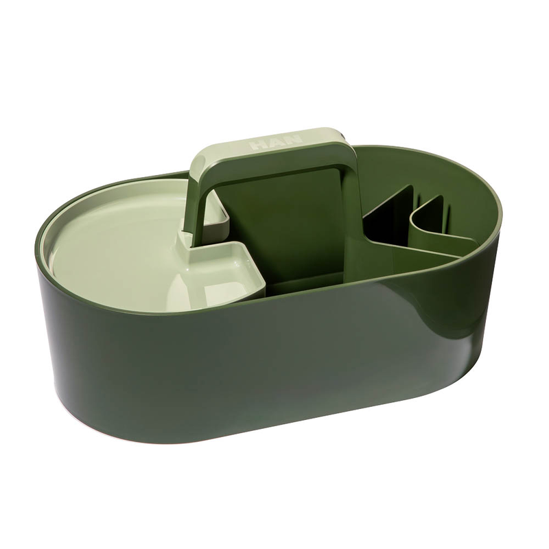 HAN Toolbox LOFT Schreibtisch-Organizer mit 4 Fächern und Tragegriff – verschiedene Farben