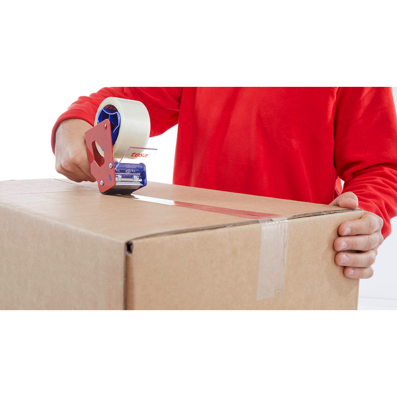 tesa® Packband tesapack® 64014 – Transparente Sicherheit für Ihren Versand – Produktbild 4