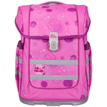 Ergonomischer McNeill Schulranzen-Set COMPACTO PINKY mit zauberhaftem Design, perfekt organisiert für den Schulalltag.