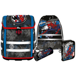McNeill Perfecto Marvel Superhelden Schulranzen-Set 5-teilig – Ergonomischer Schulranzen mit ClickFlex-Rückensystem