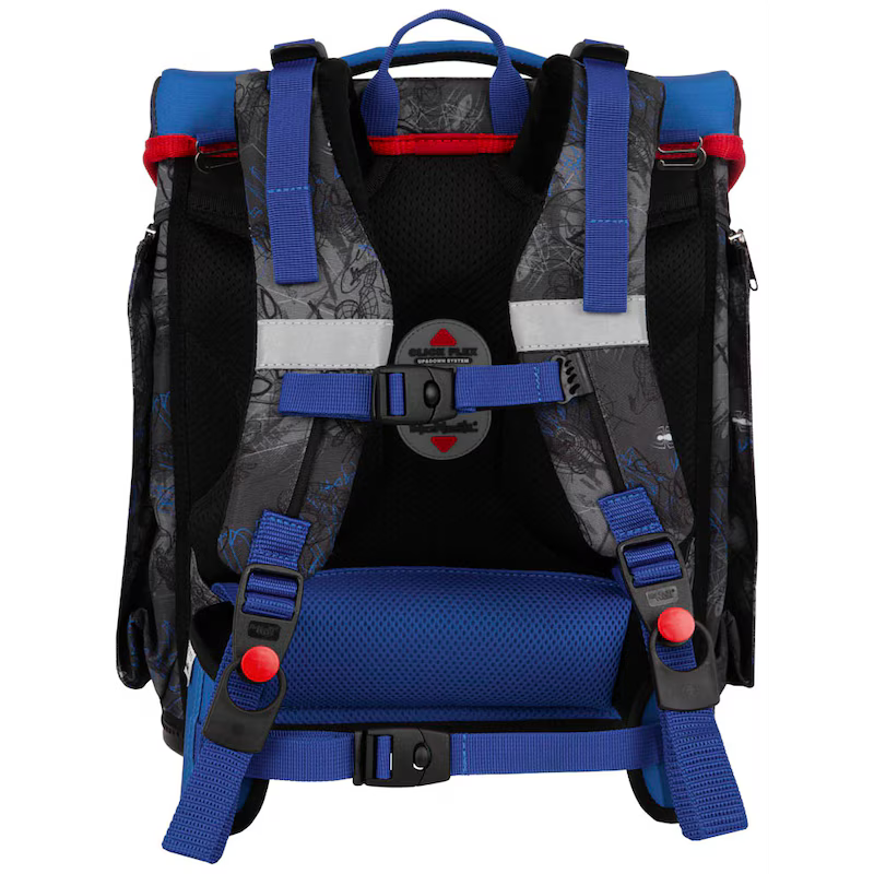 McNeill Perfecto Marvel Superhelden Schulranzen-Set 5-teilig – Ergonomischer Schulranzen mit ClickFlex-Rückensystem