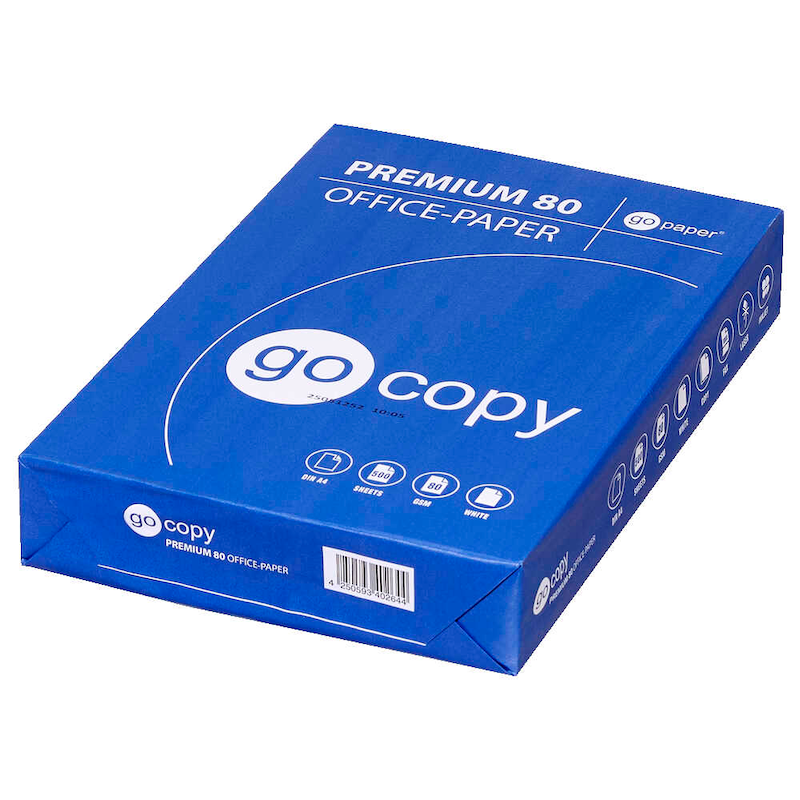 go copy Kopierpapier Premium 80 DIN A4 80 g/qm 500 Blatt - Wiepa Bürofachpartner