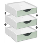 CEP 1+1 MINI FIRST Schubladenbox, stapelbar, 1 Schublade, verschiedene Farben