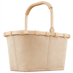 Reisenthel Einkaufskorb Carrybag in Schwarz mit robustem Griff und geräumigem Innenraum, ideal für Einkäufe und unterwegs