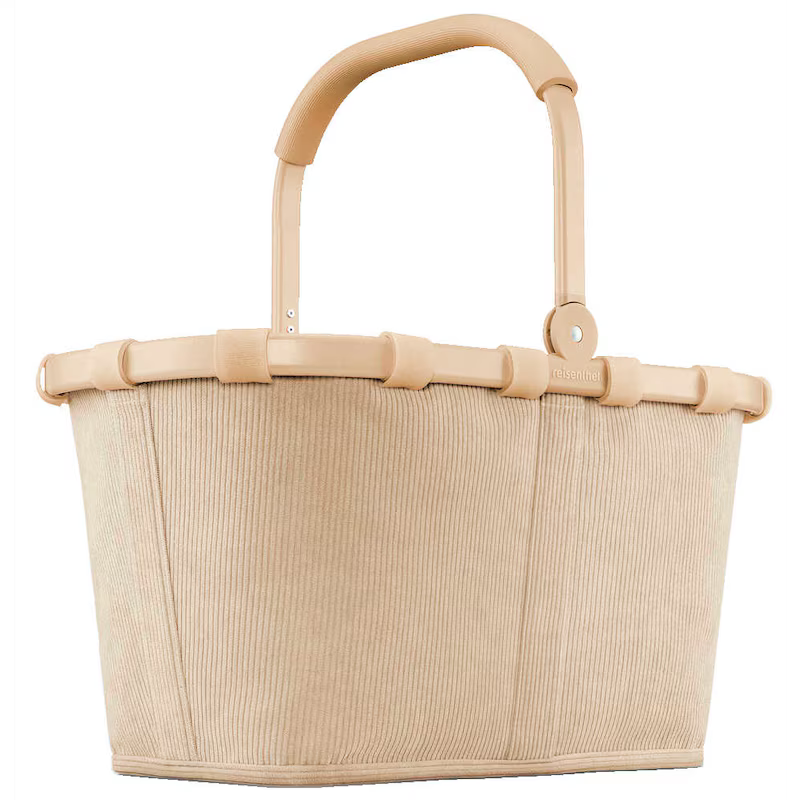 Reisenthel Einkaufskorb Carrybag in Schwarz mit robustem Griff und geräumigem Innenraum, ideal für Einkäufe und unterwegs
