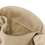 reisenthel Moonbag Cord Umhängetasche 24 Liter – Trendige Halbmondtasche aus recyceltem Polyester mit 2-Wege-Reißverschluss