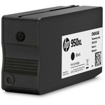 Original HP Tintenpatrone 950XL Schwarz (CN045AE) für Drucker, zeigt die schwarze Tintenpatrone auf einem weißen Hintergrund.
