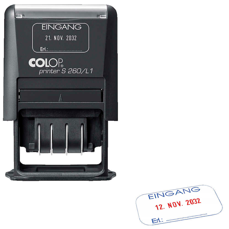 COLOP® Datumstempel S260 „EINGANG“