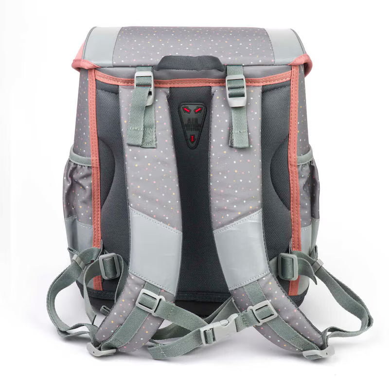 Jolly Schulranzen-Set inkl. Ranzen + Turnbeutel + 2 Mäppchen + Back2School Malset (31-tlg). +tundenplan,