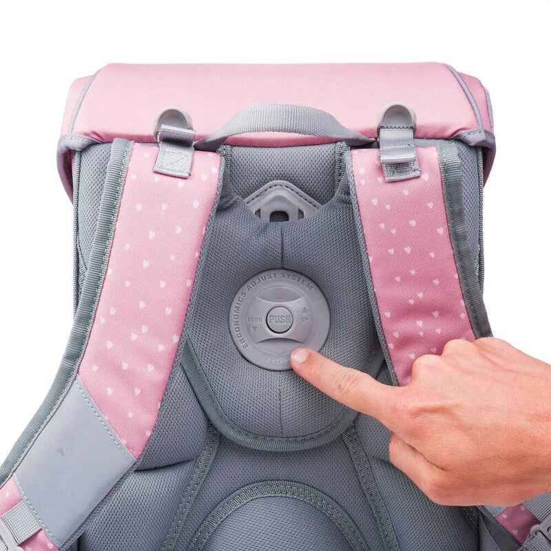 JOLLY Ergonomic Flexy Schulranzen-Set – Komplettes Schulranzen-Set mit umfangreichem Zubehör für Grundschulkinder