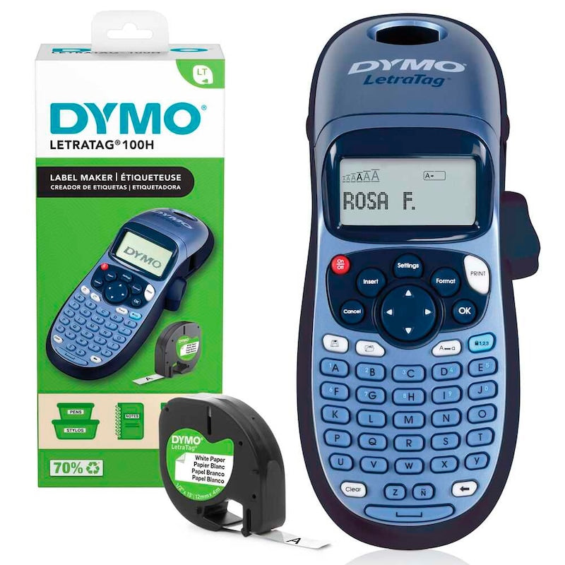 DYMO® LetraTag® LT-100H – Ihr kompaktes Organisationstalent für Büro und Betrieb