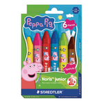 STAEDTLER Noris Junior Peppa Pig Kreativ Bundle, 6 teiliges Mal und Bastelset für Kinder