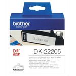 Brother Endlosetikett DK-22205 (62 mm x 30,5 m) – Flexibilität und permanente Haftung
