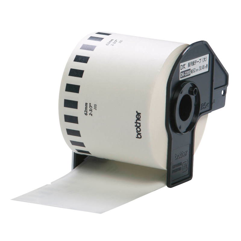 Brother Endlosetikett DK-22205 62 mm x 30,5 m – Produktbild 3