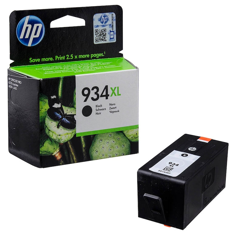 HP Tintenpatrone 934XL Schwarz (C2P23AE) – das Original