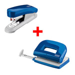 Novus E210 / E15 Locher und Heftgeräte Set – kompaktes Büro-Set für Heften und Lochen - Wiepa Bürofachpartner