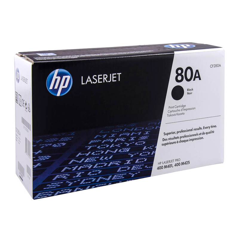 HP Toner 80A schwarz – Produktbild 3