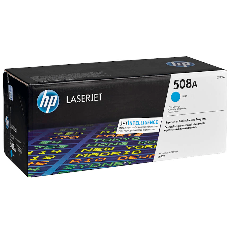 HP Toner 508A Cyan (CF361A) – das Original – Produktbild 4