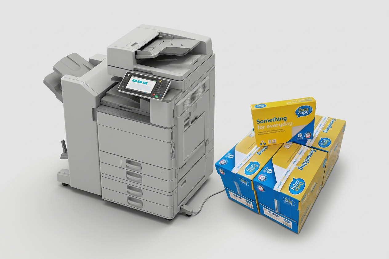 Datenkopierpapier „Everyday Printing“ DIN A4, 80 g/m², große Menge, 10.000 Blatt, von Data Copy für zuverlässiges Drucken