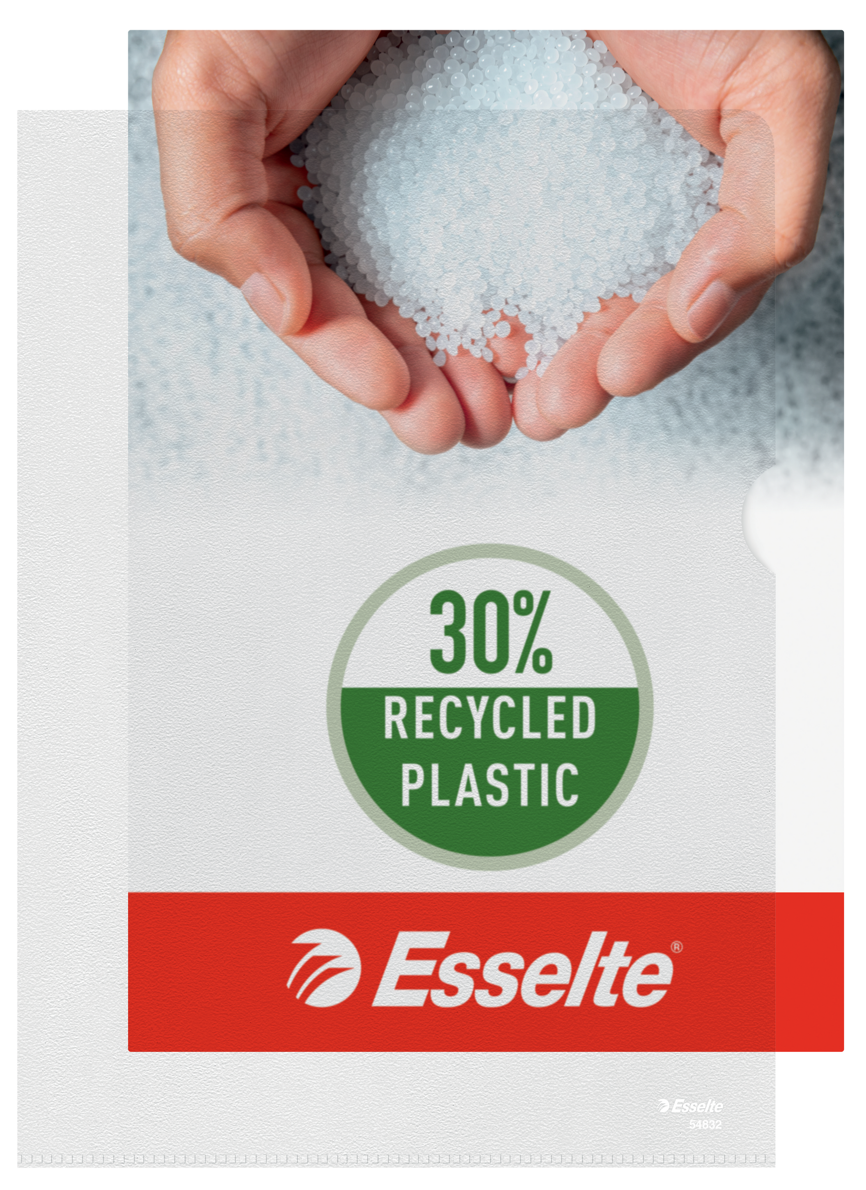 Esselte Sichthüllen Standard Plus DIN A4 – Robuster Schutz im 100er-Pack - Wiepa Bürofachpartner