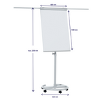 FRANKEN Mobiles Flipchart ECO – Flexibilität und Präsentationsstärke – Produktbild 4