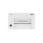Kompakter IDEAL Shredcat 8100 CC Aktenvernichter für sicheren Datenschutz am Arbeitsplatz, mit transparentem Auffangbehälter.