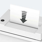 Kompakter IDEAL ShredCat 8100 CC Aktenvernichter für sicheren Datenschutz am Arbeitsplatz, mit scharfen Schneidklingen und Staubbehälter