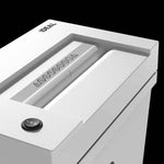 Kompakter IDEAL SHREDCAT 8100 CC Aktenvernichter mit scharfen Schneidrollen für sicheren Datenschutz am Arbeitsplatz