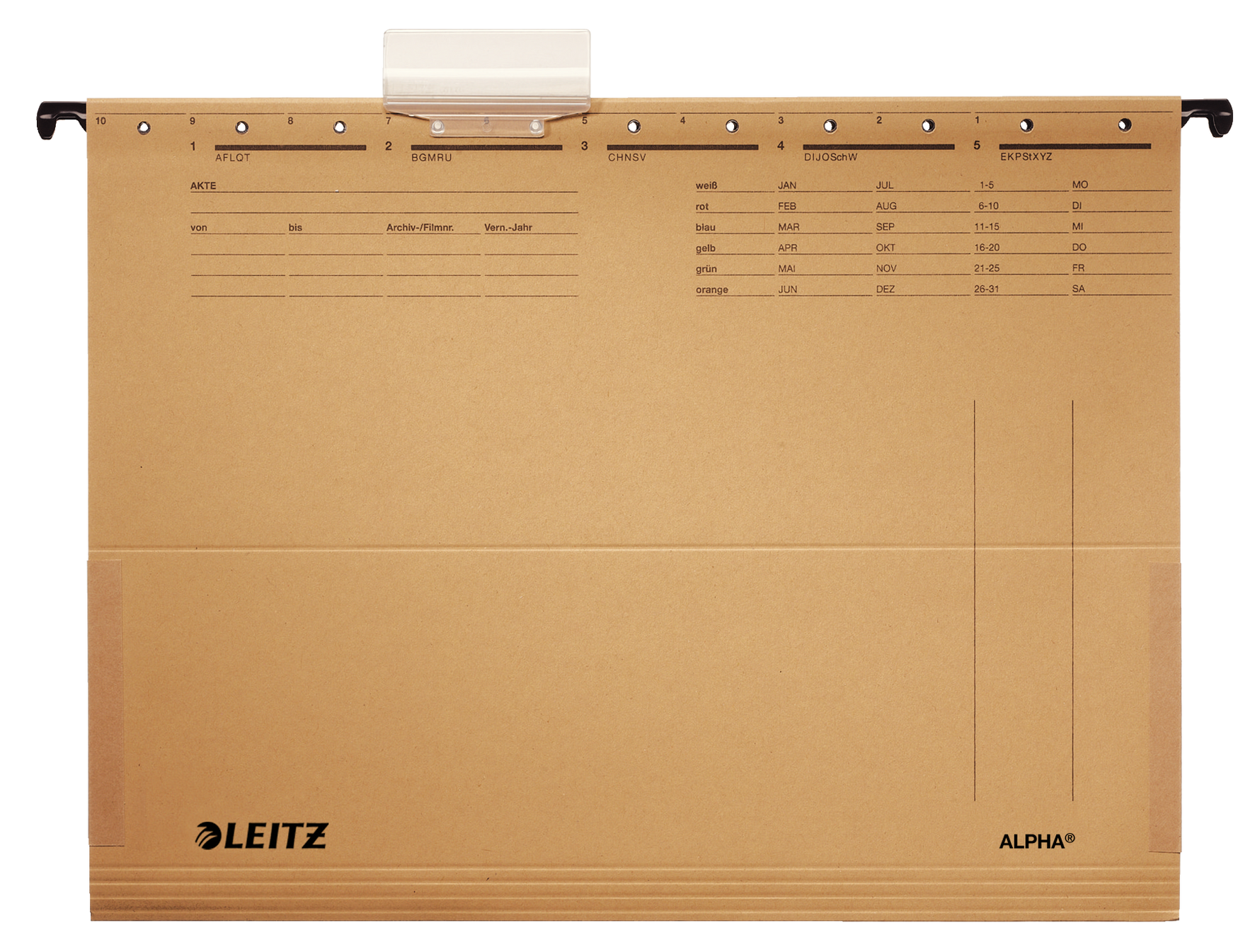 Leitz Hängetasche ALPHA® 25er-Pack – Maximale Sicherheit für Ihre lose Blattablage – Produktbild 2