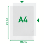 Leitz Premium Sichthülle DIN A4 – Robust, Dokumentenecht & Nachhaltig - Wiepa Bürofachpartner