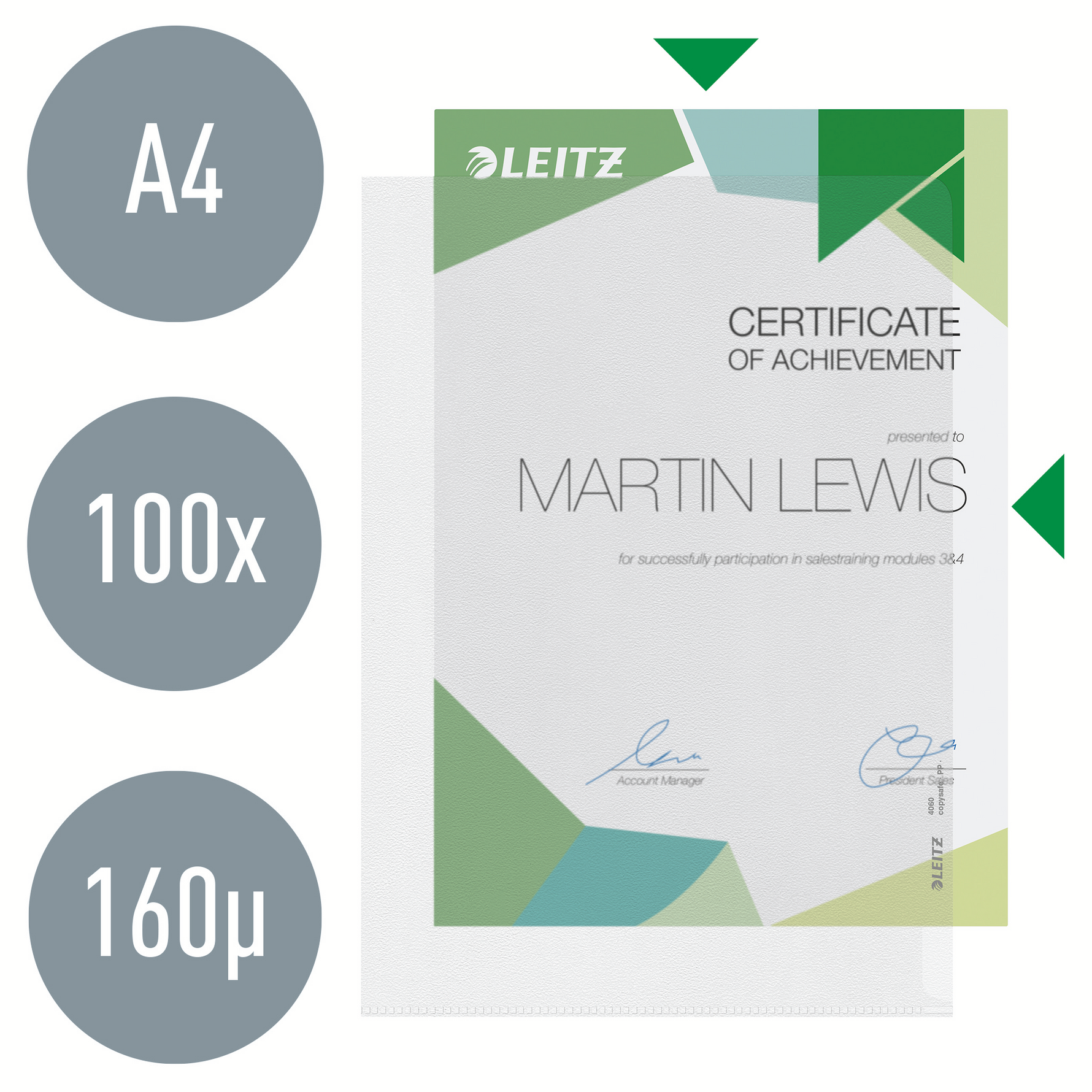 Leitz Premium Sichthülle DIN A4 – Robust, Dokumentenecht & Nachhaltig - Wiepa Bürofachpartner
