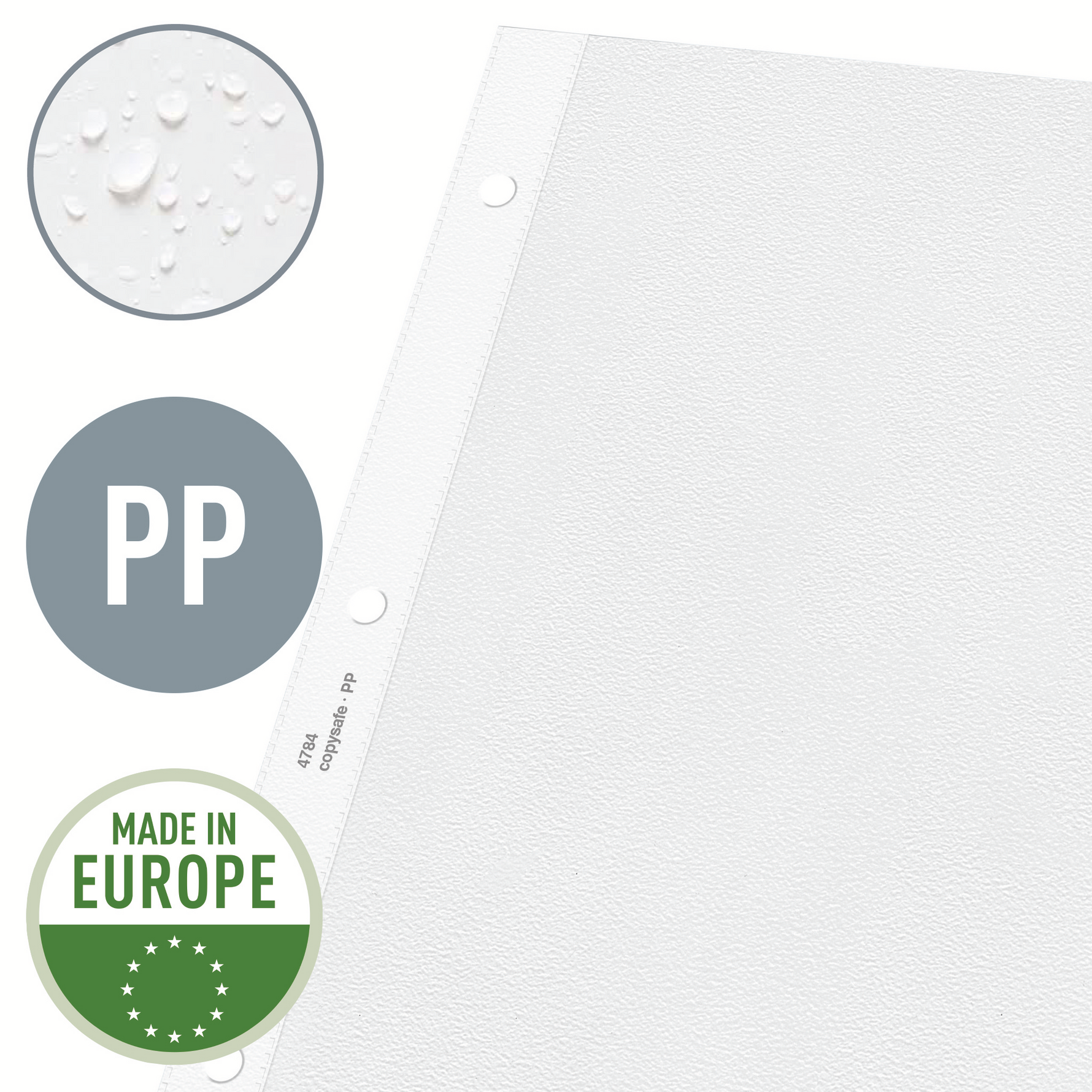 Leitz Prospekthülle Premium DIN A4 durchgehend gelochtes Oberteil – Produktbild 4