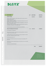 Leitz Prospekthüllen DIN A4 – 90 µm Premium-Schutz (100 St./Pack.) - Wiepa Bürofachpartner