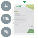 Leitz Prospekthüllen DIN A4 – 90 µm Premium-Schutz (100 St./Pack.) - Wiepa Bürofachpartner