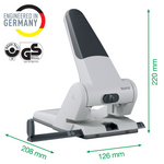 Leitz Heavy-Duty Registraturlocher (65 Blatt) – Professionelle Power für Ihren Arbeitsplatz – Produktbild 9