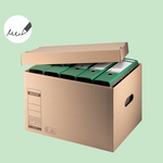 Leitz Archivbox Premium (33,5 x 28 x 44 cm) – Maximale Stabilität für Ihre Langzeitarchivierung – Produktbild 4