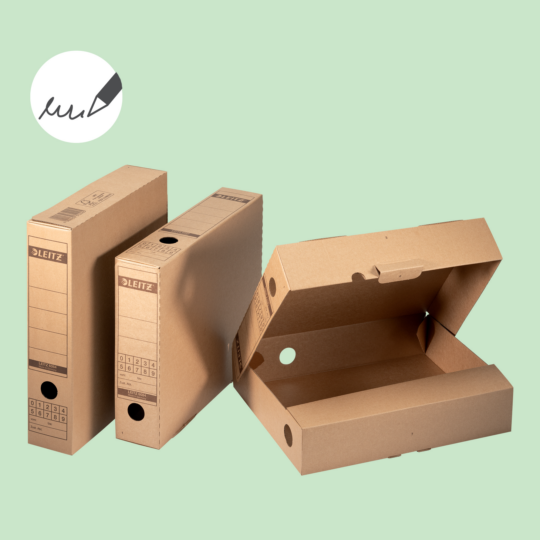 Leitz Archivbox Premium – Professionelle Archivierung für Ihre Unterlagen – Produktbild 5