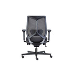 Mesh-Bürostuhl Wiepa Breeze von Wiepa Bürofachpartner mit ergonomischem Design und optionaler Kopfstütze, atmungsaktiv und bequem.