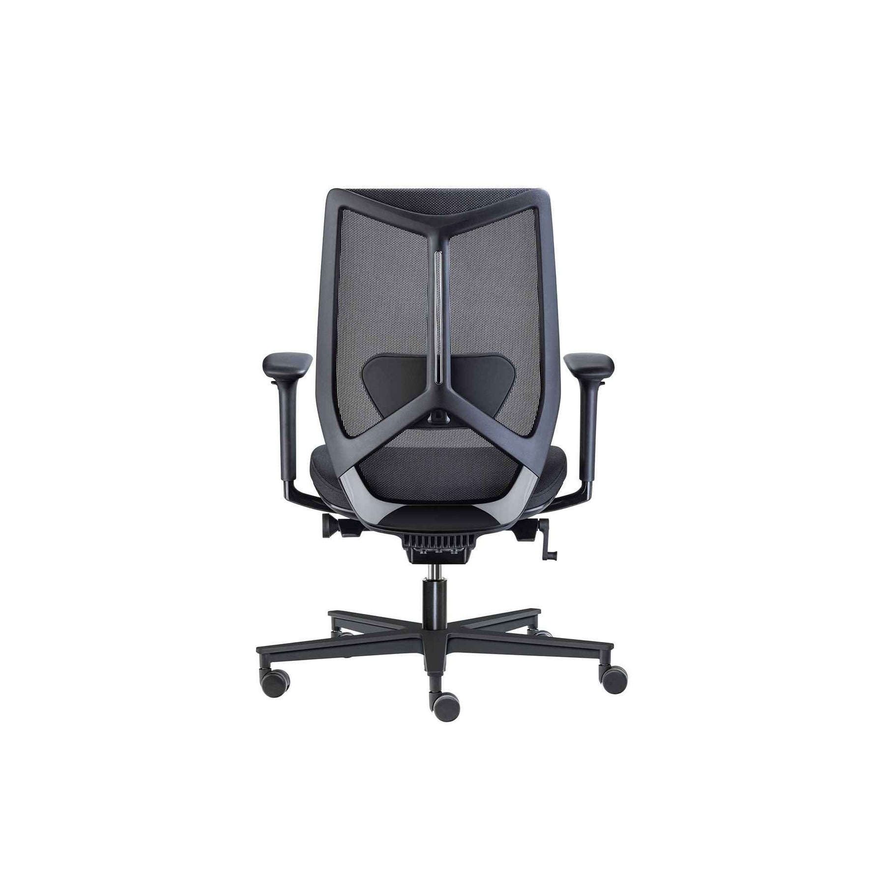 Mesh-Bürostuhl Wiepa Breeze von Wiepa Bürofachpartner mit ergonomischem Design und optionaler Kopfstütze, atmungsaktiv und bequem.