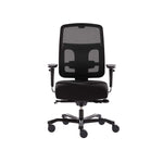 Mesh-Plus Bürostuhl XXL Air Comfort von Wiepa Bürofachpartner mit atmungsaktivem Mesh und ergonomischem Design.