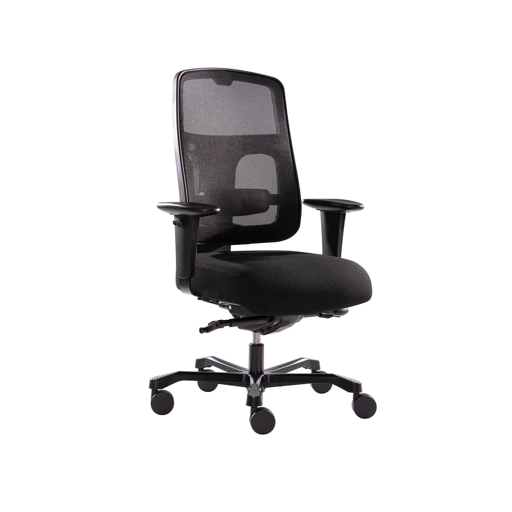 Mesh-Plus Bürostuhl XXL Air Comfort von Wiepa Bürofachpartner mit atmungsaktivem Netzstoff und ergonomischem Design