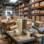Soennecken Paketklebeband oeco, 50 mm x 66 m, stabil und vielseitig, 36 Rollen im Karton für zuverlässigen Versand.
